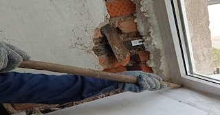 Демонтаж оконных откосов по выгодной цене от 529 руб. в Ртищево - Сварной-Ртщ